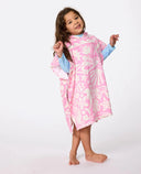 Mini Girls Mixed Snap Hooded Towel