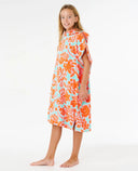 Youth Girls Mixed Cotton Hooded Towel