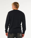 Inner Vision Stripe Knit Crew