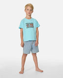 Grom Boys Cosmic Surfing Logo Tee