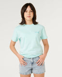 Youth Girls Hibiscus Heat Logo Tee