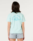 Youth Girls Hibiscus Heat Logo Tee
