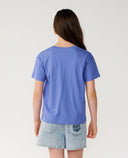 Youth Girls Surf Puff Relaxed Tee