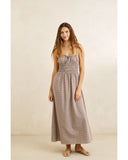London Check Midi Dress
