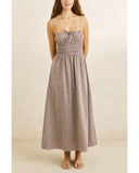 London Check Midi Dress