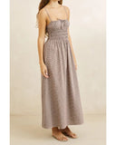 London Check Midi Dress