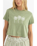 Palms Crop Crew Tee