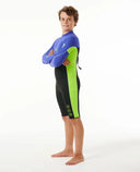 Youth Boys Dawn Patrol 2mm Backzip Long Sleeve Springsuit