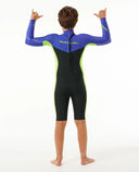 Youth Boys Dawn Patrol 2mm Backzip Long Sleeve Springsuit