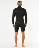 Mens Dawn Patrol Chest Zip Long Sleeve 2mm Springsuit