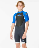 Youth Boys Omega 2MM Back Zip Springsuit