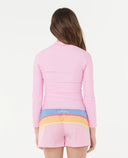 Youth Girls Classic Surf LS Rash Vest