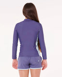 Youth Girls Classic Surf LS Rash Vest