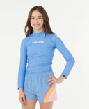 Youth Girls Classic Surf LS Rash Vest