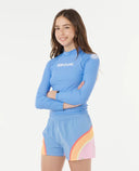 Youth Girls Classic Surf LS Rash Vest