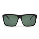 After Dark Matte Black/Green Polarised Sunglasses