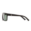 After Dark Matte Black/Green Polarised Sunglasses