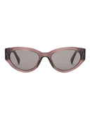 Audrey Eco Crystal Velvet/Neutral Grey Sunglasses