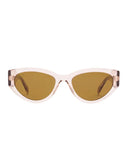 Audrey Eco Crystal Pebble/Brown Sunglasses