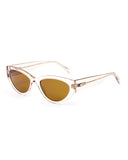 Audrey Eco Crystal Pebble/Brown Sunglasses