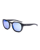 Offset Sport Matte Black/L.I.T Blue Polarised Sunglasses