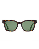 Interlude Eco Matte Hinton Tort/Green Sunglasses