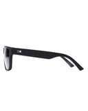High Tide Matte Black/Grey Polarised Sunglasses