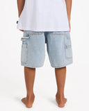 Youth Boys Bad Dog Denim Short