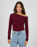 Ashton Knit Layered Top