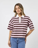 HarrI Stripe Rugby Top