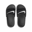 Kids Nike Kawa Black/White Slides