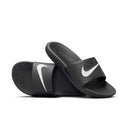 Kids Nike Kawa Black/White Slides