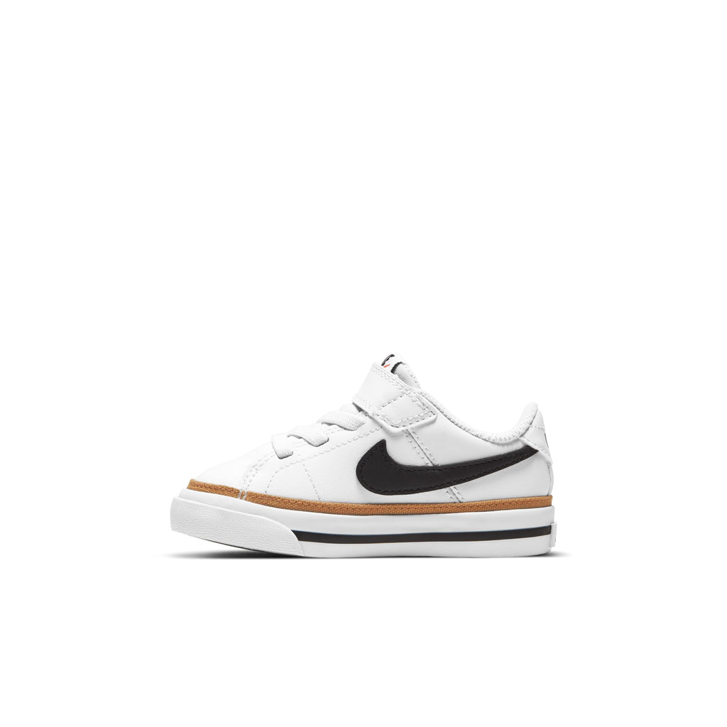 Toddler/Infant Nike Court Legacy White/Black-Desert Ochre Shoes