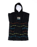 Youth Boys Barbwire Poncho Towel