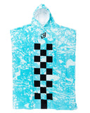 Mens Chex Poncho Towel