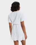 Zenith Wrap Solid Dress