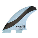 FCS II Carissa Moore PC Aircore Blue/Black Medium Tri Fins