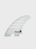 FCS II Julian Wilson Performance Core White/White Medium Tri Fin Set