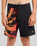 Youth Boys Skull Spiral 16" Boardshort