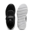 Boys Puma Fun Racer 2 AC PS Black/White Shoes