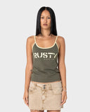 Tank Girls Contrast Staple Singlet