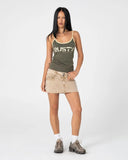 Tank Girls Contrast Staple Singlet
