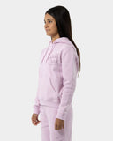 Youth Girls OS Ribbon Script Chest Hoodie