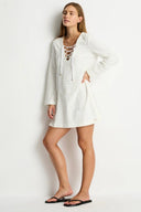 Horizon Lace Up Dress