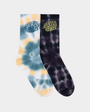 Boys Malba Crash Stack 2-8 2 Pack of Crew Socks