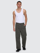 Stagger Big Slacker Cropped Pant