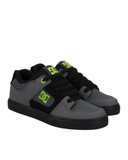 Youth Boys Pure Black/Lime Shoes