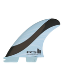 FCS II Carissa Moore PC Aircore Blue/Black Medium Tri Fins