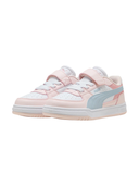 Girls Puma Caven III Block AC+ PS White/Pink Shoes