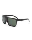 After Dark Matte Black/Green Polarised Sunglasses